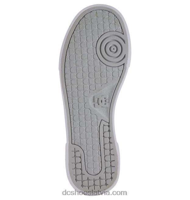N008N455 sieviešu Chelsea audekla kurpes balts/sudrabs DC Shoes