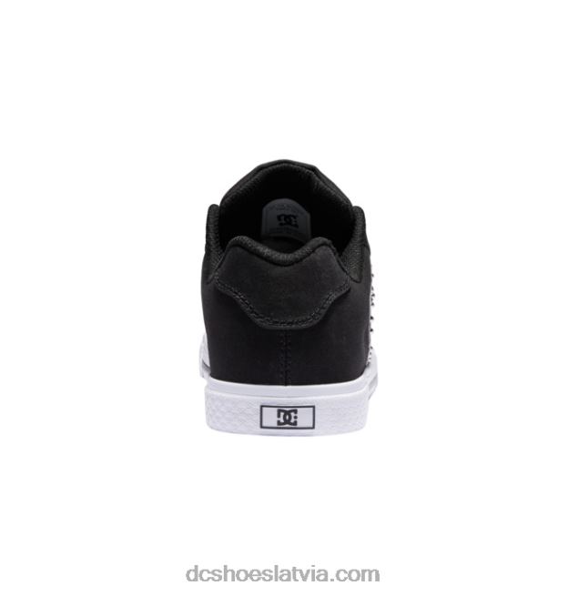N008N458 sieviešu Chelsea kurpes melns/zebra DC Shoes