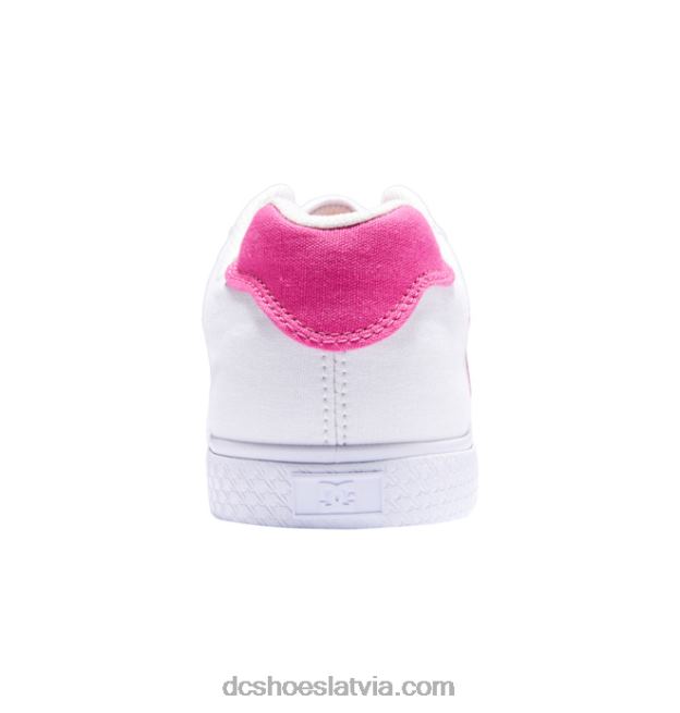 N008N461 sieviešu Chelsea kurpes balts/traki rozā DC Shoes