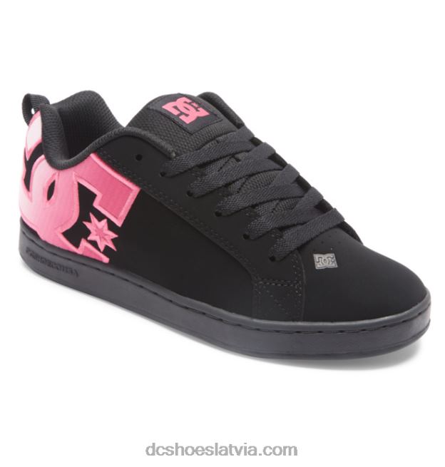 N008N441 sieviešu tiesas grafiķa apavi melnais gradients DC Shoes