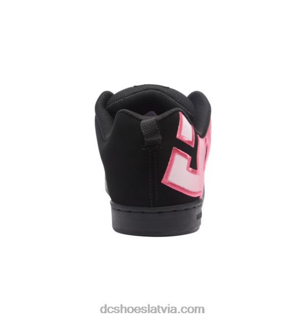 N008N441 sieviešu tiesas grafiķa apavi melnais gradients DC Shoes