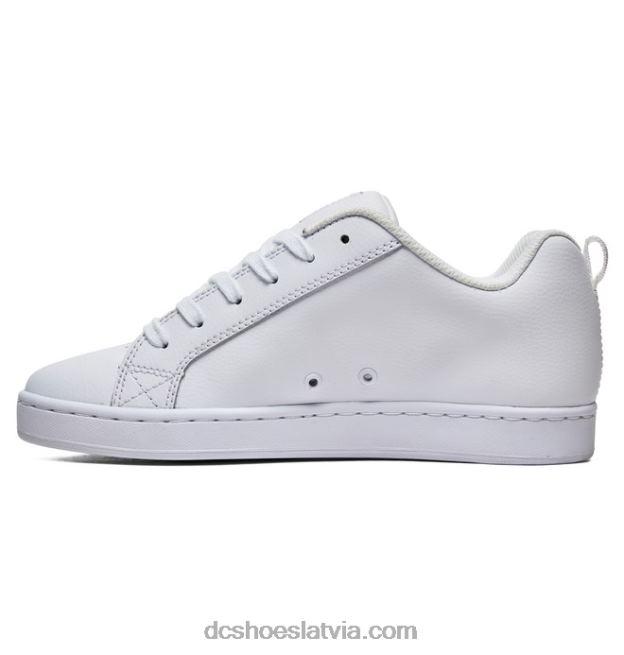 N008N442 sieviešu tiesas grafiķa apavi balts DC Shoes