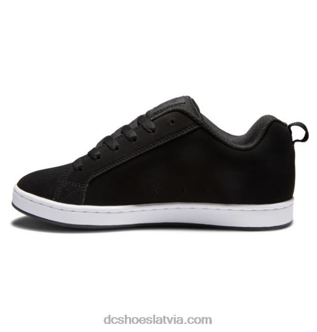 N008N445 sieviešu tiesas grafiķa apavi melna/balta/melna apdruka DC Shoes