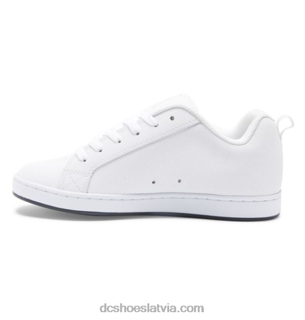 N008N448 sieviešu tiesas grafiķa apavi balts/melns/dzeltens DC Shoes