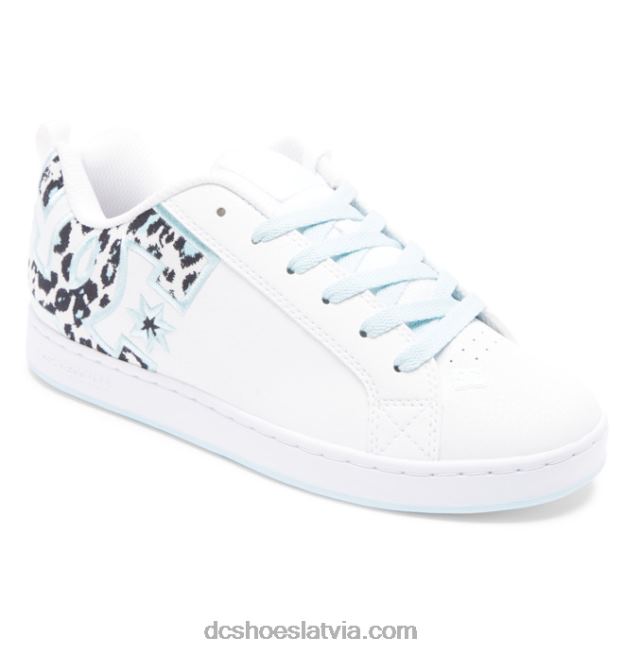 N008N450 sieviešu tiesas grafiķa apavi geparda apdruka DC Shoes