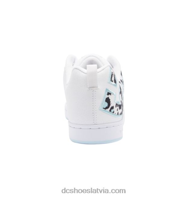 N008N450 sieviešu tiesas grafiķa apavi geparda apdruka DC Shoes