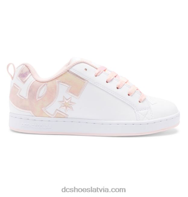 N008N451 sieviešu tiesas grafiķa apavi persiku parfē DC Shoes