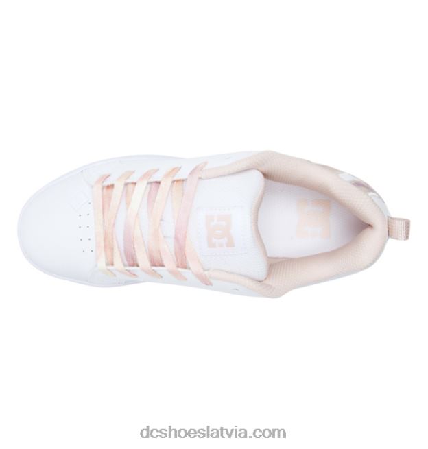 N008N451 sieviešu tiesas grafiķa apavi persiku parfē DC Shoes