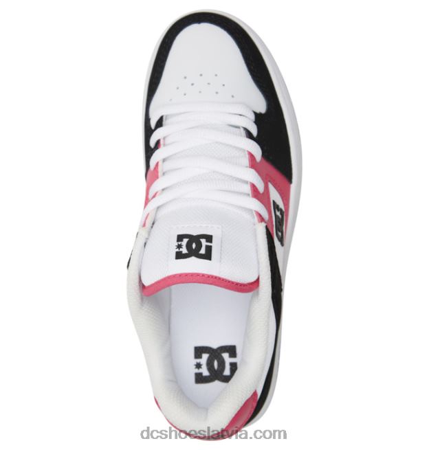 N008N466 sieviešu manteca 4 apavi melns/traki rozā DC Shoes