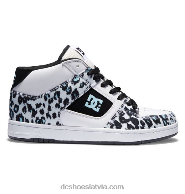 N008N468 manteca 4 mid - mid-top sieviešu apavi geparda apdruka DC Shoes