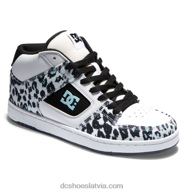 N008N468 manteca 4 mid - mid-top sieviešu apavi geparda apdruka DC Shoes