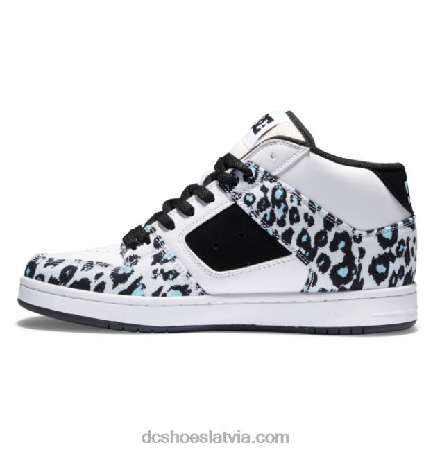 N008N468 manteca 4 mid - mid-top sieviešu apavi geparda apdruka DC Shoes