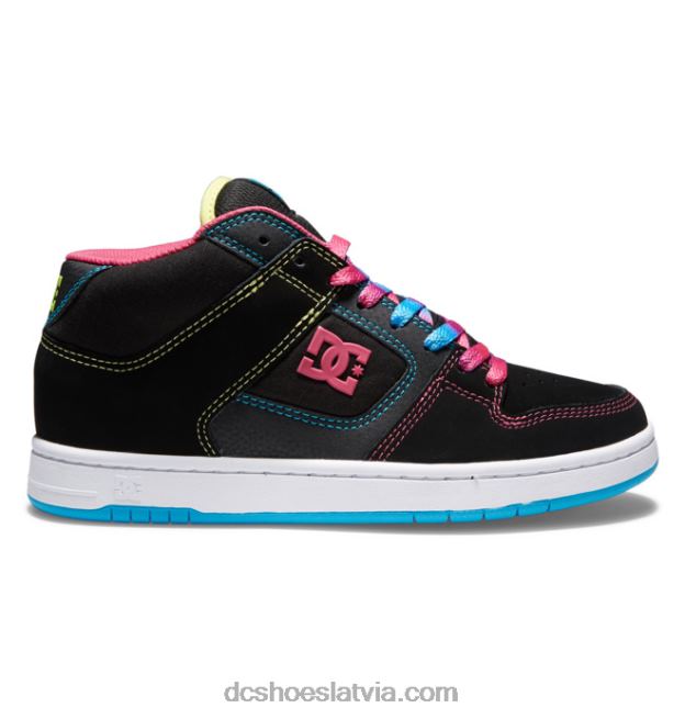N008N477 manteca 4 mid - mid-top sieviešu apavi melns/multi DC Shoes