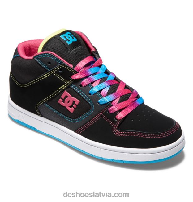 N008N477 manteca 4 mid - mid-top sieviešu apavi melns/multi DC Shoes