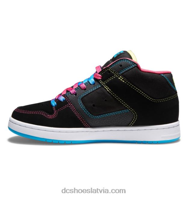 N008N477 manteca 4 mid - mid-top sieviešu apavi melns/multi DC Shoes