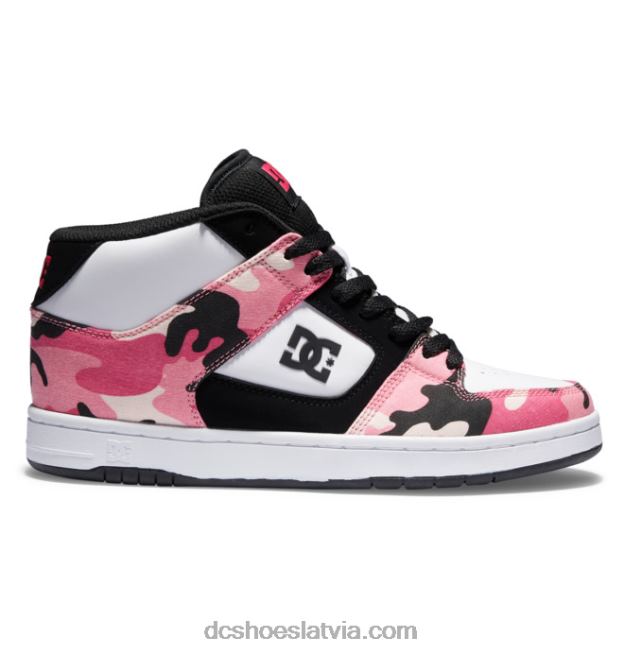 N008N479 manteca 4 mid - mid-top sieviešu apavi melns/traki rozā camo DC Shoes