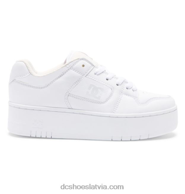 N008N488 manteca 4 platformas apavi sievietēm balts DC Shoes