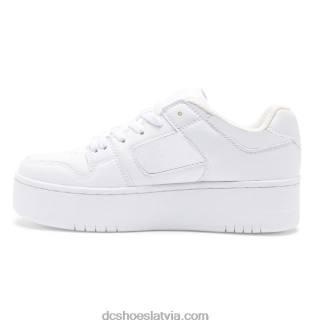 N008N488 manteca 4 platformas apavi sievietēm balts DC Shoes