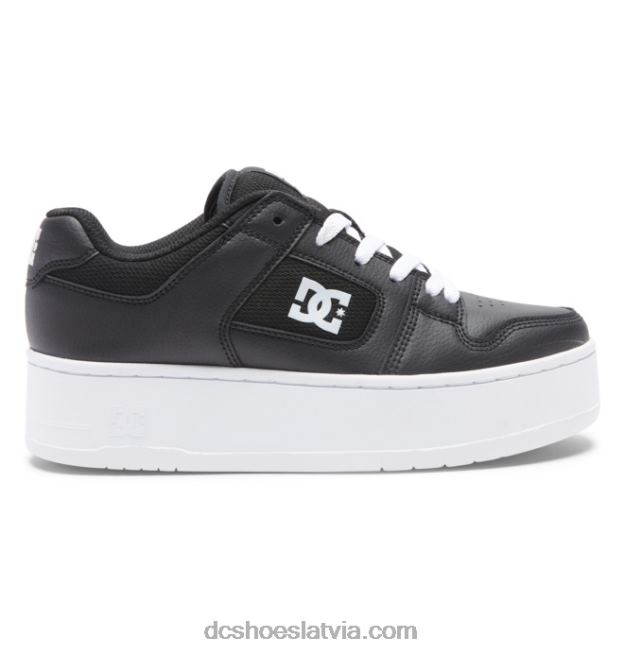 N008N489 manteca 4 platformas apavi sievietēm melns balts DC Shoes
