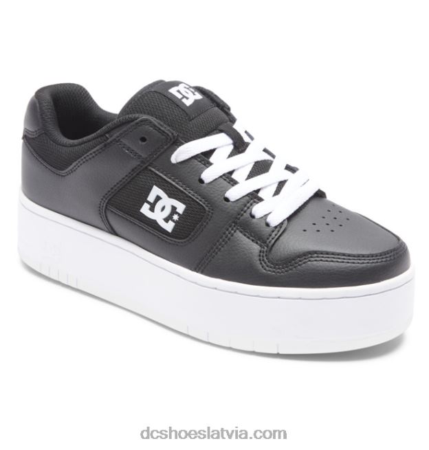 N008N489 manteca 4 platformas apavi sievietēm melns balts DC Shoes