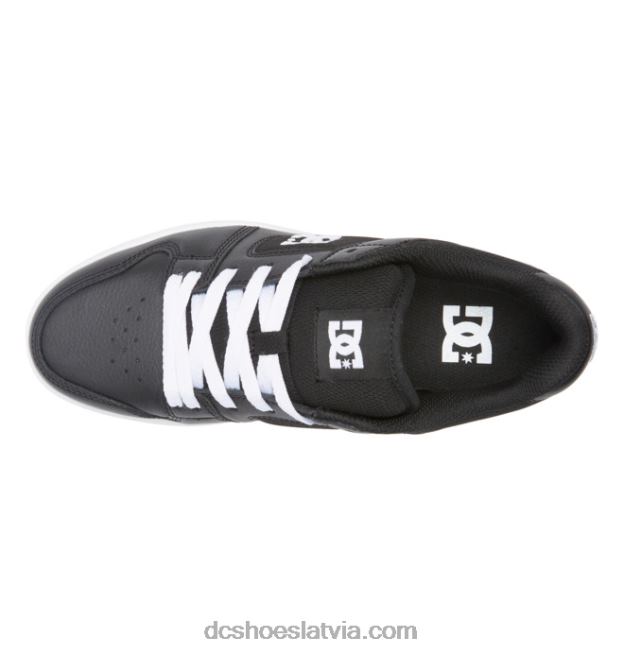 N008N489 manteca 4 platformas apavi sievietēm melns balts DC Shoes