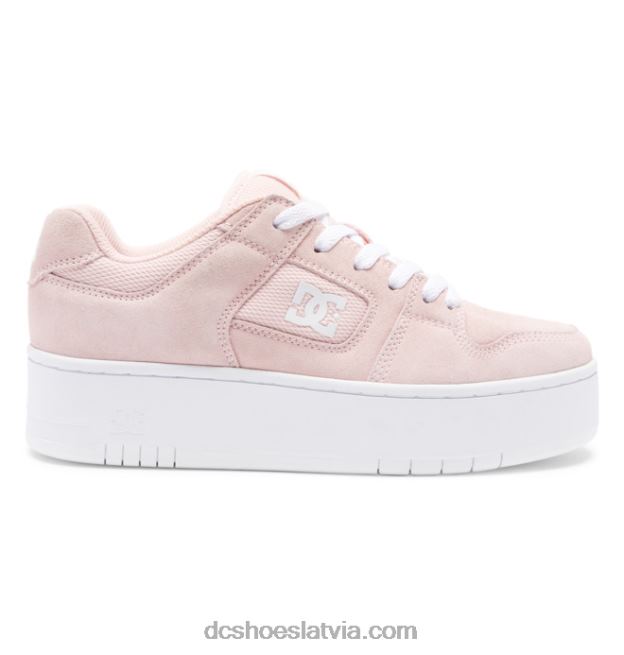 N008N496 manteca 4 platformas apavi sievietēm gaiši rozā DC Shoes