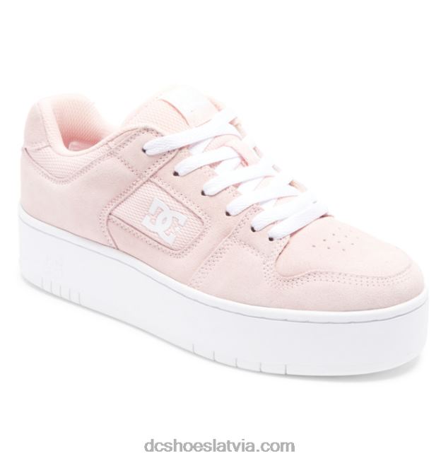 N008N496 manteca 4 platformas apavi sievietēm gaiši rozā DC Shoes
