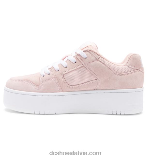 N008N496 manteca 4 platformas apavi sievietēm gaiši rozā DC Shoes