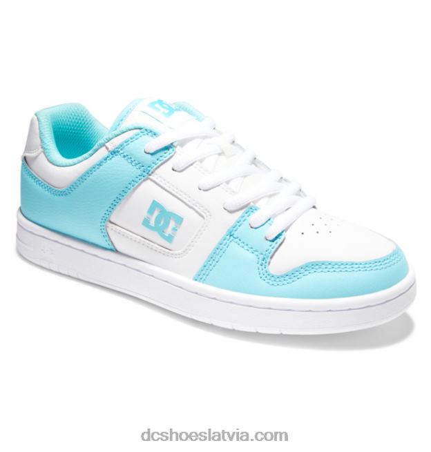 N008N499 sieviešu manteca 4 apavi balts/zils mirdzums DC Shoes