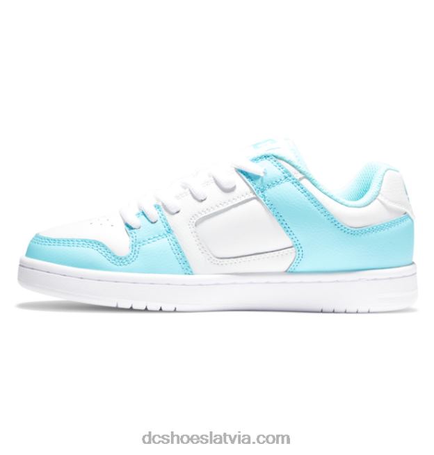 N008N499 sieviešu manteca 4 apavi balts/zils mirdzums DC Shoes