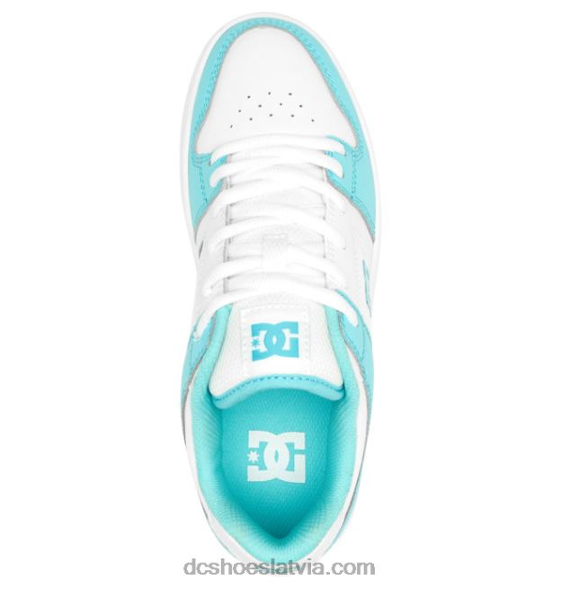 N008N499 sieviešu manteca 4 apavi balts/zils mirdzums DC Shoes