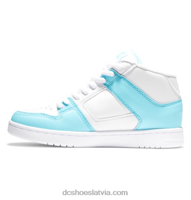 N008N500 sieviešu manteca 4 mid-top kurpes balts/zils DC Shoes