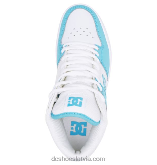 N008N500 sieviešu manteca 4 mid-top kurpes balts/zils DC Shoes