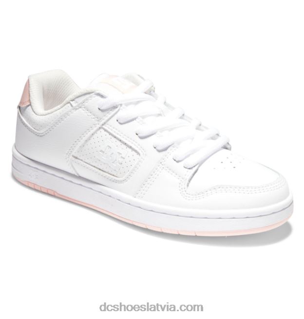 N008N503 sieviešu manteca 4 apavi balts/rozā DC Shoes