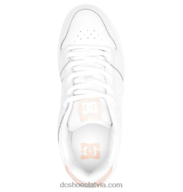 N008N503 sieviešu manteca 4 apavi balts/rozā DC Shoes