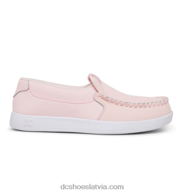 N008N434 sieviešu nelietis slip uz kurpēm gaiši rozā DC Shoes