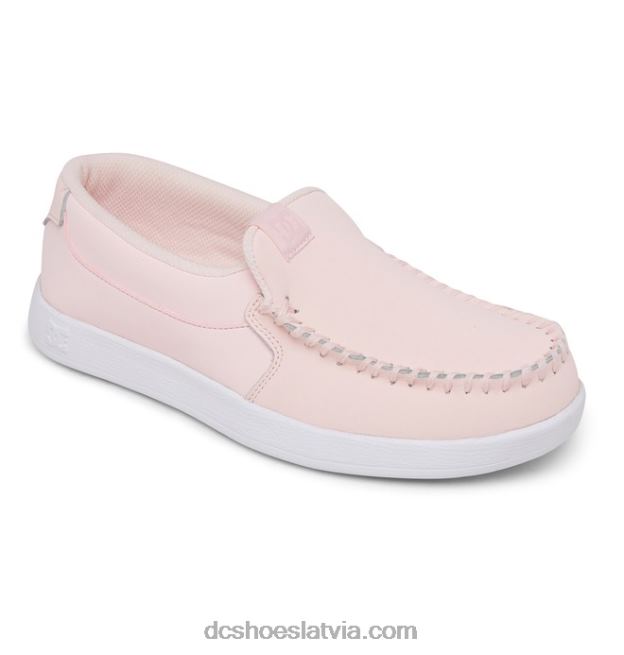 N008N434 sieviešu nelietis slip uz kurpēm gaiši rozā DC Shoes
