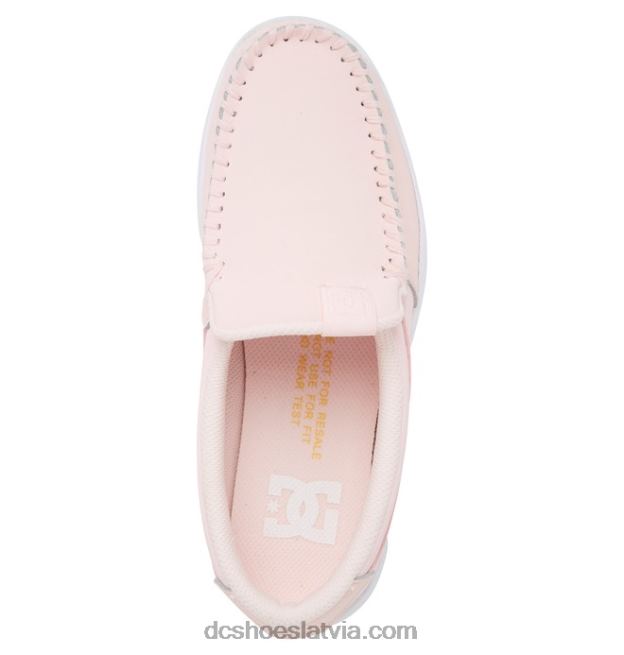 N008N434 sieviešu nelietis slip uz kurpēm gaiši rozā DC Shoes
