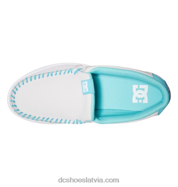 N008N435 sieviešu nelietis slip uz kurpēm pelēks/zaļš DC Shoes