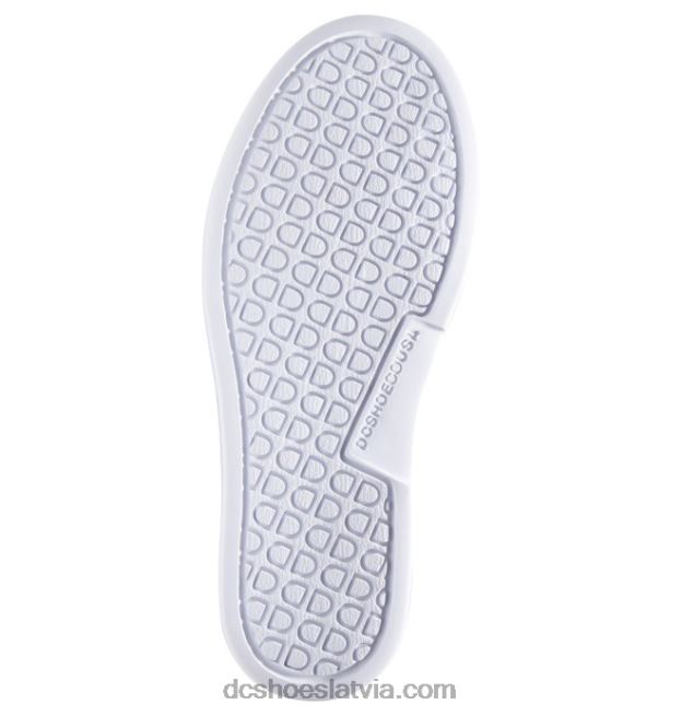 N008N436 sieviešu nelietis slip uz kurpēm balts/rozā DC Shoes
