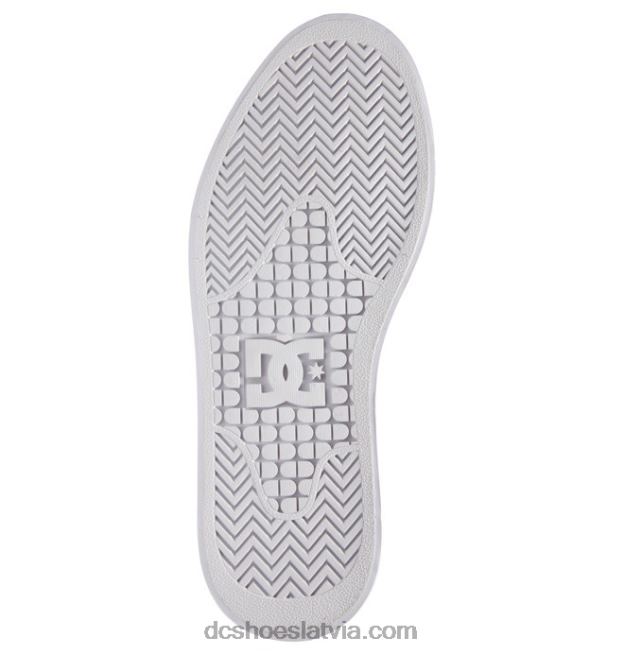 N008N473 manuāla platforma - flatform apavi sievietēm balts DC Shoes
