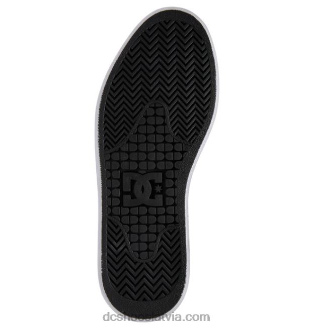 N008N474 manuāla platforma - flatform apavi sievietēm melns balts DC Shoes