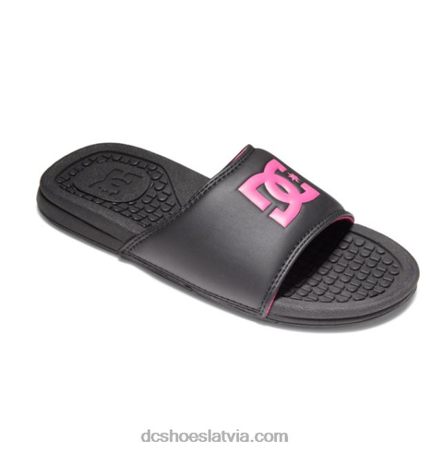N008N463 sieviešu bolsa sandales melns/rozā DC Shoes