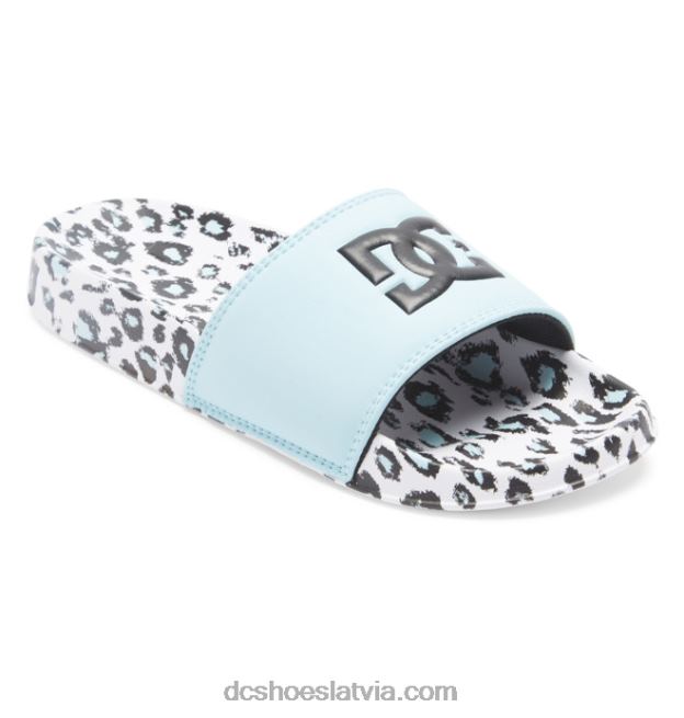 N008N465 sieviešu dc slaidi slaidi geparda apdruka DC Shoes