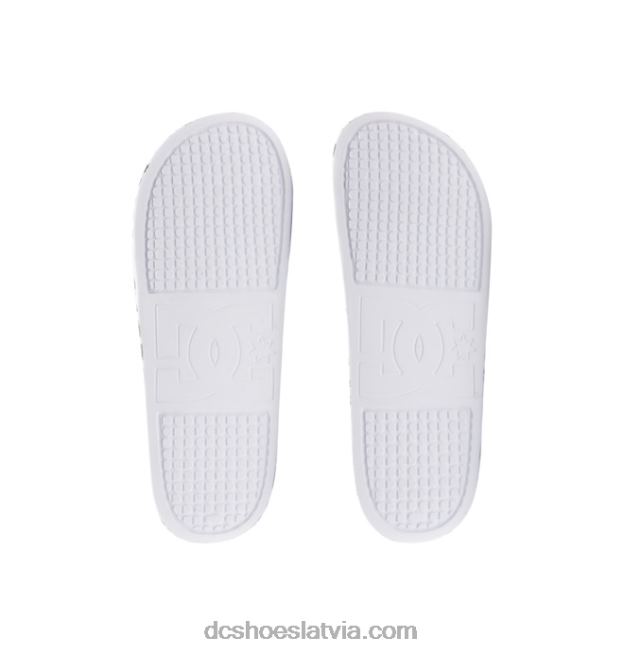 N008N465 sieviešu dc slaidi slaidi geparda apdruka DC Shoes