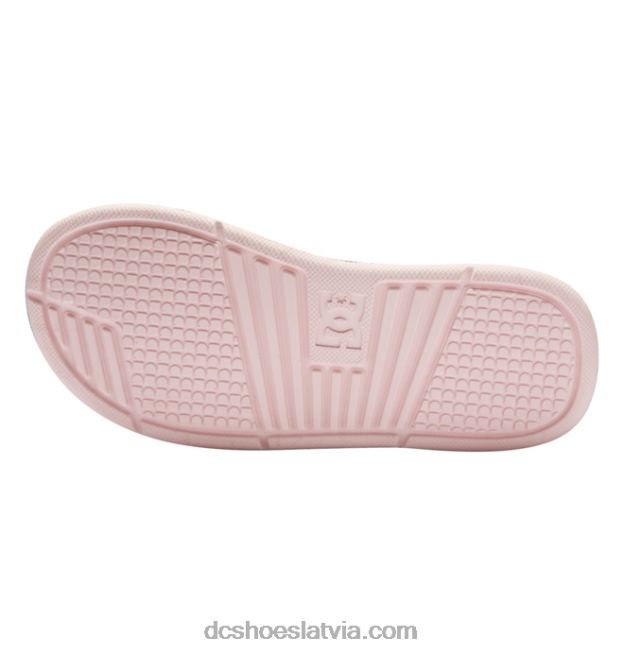 N008N493 sieviešu bolsa sandales rozā DC Shoes