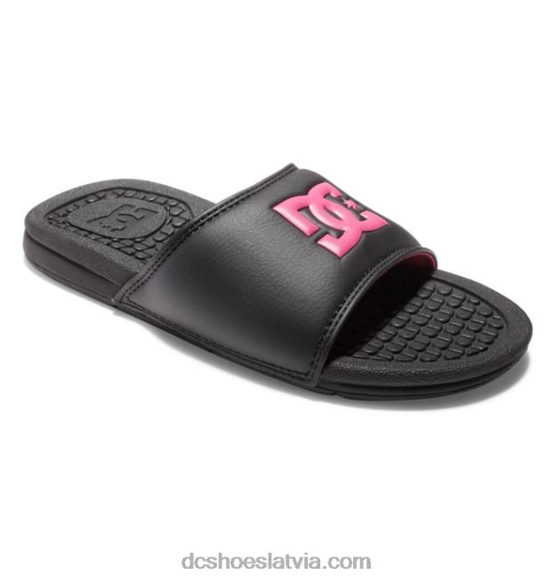 N008N501 sieviešu bolsa sandales melns/rozā DC Shoes