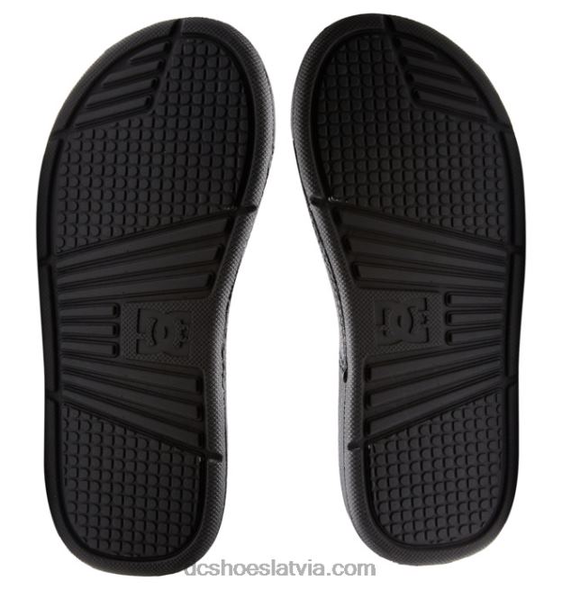 N008N501 sieviešu bolsa sandales melns/rozā DC Shoes