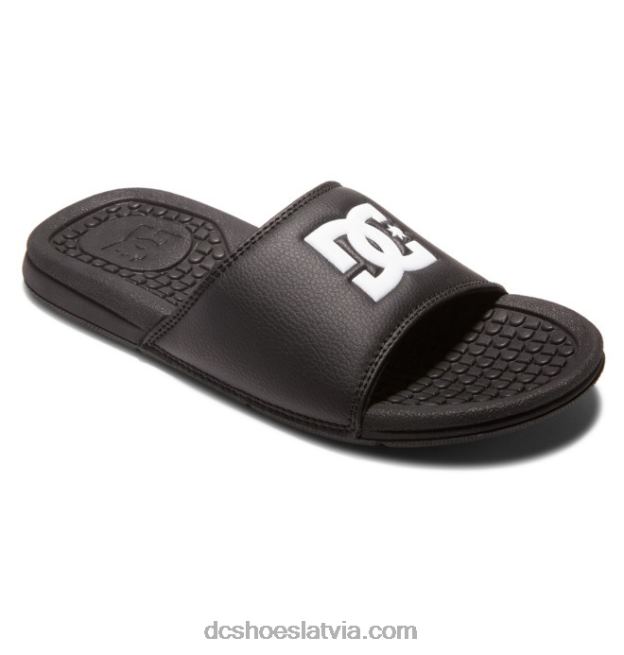N008N502 sieviešu bolsa sandales melns balts DC Shoes