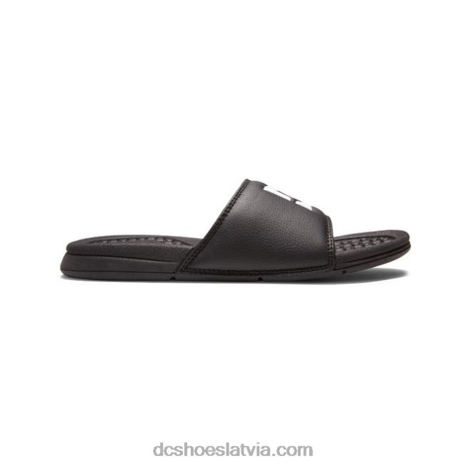 N008N502 sieviešu bolsa sandales melns balts DC Shoes